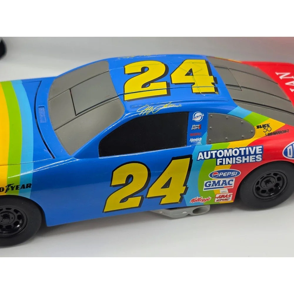 Jeff Gordon 24 DuPont Rainbow Warrior NASCAR Stock Car Toy Stamper Spare Tire